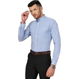 peregrine by pantaloons Men's Solid Regular Fit Shirt-picture-35