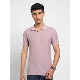 Peregrine by Pantaloons Polo Collar Pockets Slim Fit Cotton T-shirt-picture-12