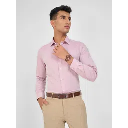 Peregrine by Pantaloons Spread Collar Pure Cotton Formal Shirt-picture-32