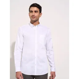 Peregrine By Pantaloons White Relaxed Fit Shirt-picture-14