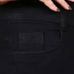 perfect outlet Solid Women Denim Three Fourths image 2