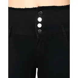 perfect outlet Solid Women Denim Three Fourths image 3