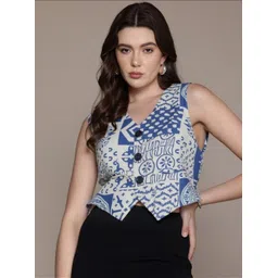 perfect productions Printed Women Waistcoat-picture-35