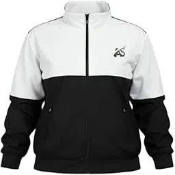 perfect productions Women Black Jacket,Bomber Jacket For Women,Winter Windcheater|RK02_BLK/WHT-picture-46