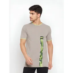 PERFKT-U Men Typography 3 Printed Pockets T-shirt-picture-22