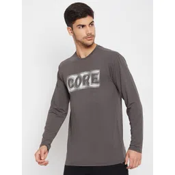 PERFKT-U Typography Printed Long Sleeves Training T-shirt-picture-16