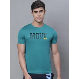 PERFKT-U Typography Printed Round Neck Short Sleeves Cotton T-shirt-picture-10