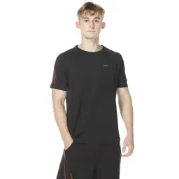 Perfly By Decathlon Black Slim Fit Sports T-Shirt-picture-26