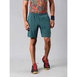 Perfly by Decathlon Blue Slim Fit Printed Sports Shorts-picture-27