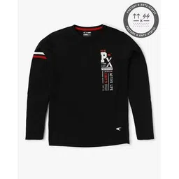 performax Boys Full Sleeve Placement Print T-Shirt-picture-25