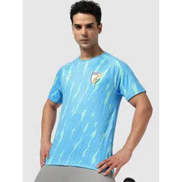 Performax Men Abstract Printed Round Neck T-shirt-picture-19