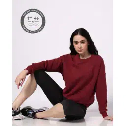 performax Women Active Lifestyle Quilted Relaxed Fit Sweatshirt-picture-21