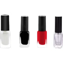 perlente UNIQUE FASHION 4 color NAIL POLISH combo image 5