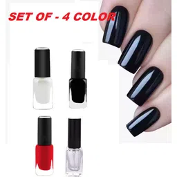 perlente UNIQUE FASHION 4 color NAIL POLISH combo image 3