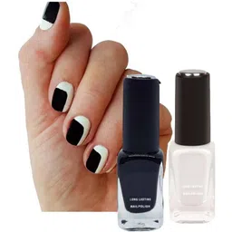 perlente UNIQUE FASHION 4 color NAIL POLISH combo image 2