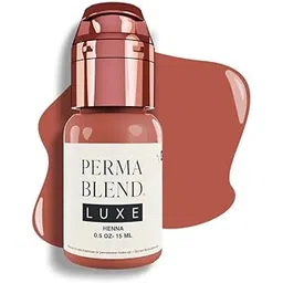 Perma Blend Pigments LUXE Professional Lip Color For Permanent Makeup (Henna 15ml), Bottle-picture-20