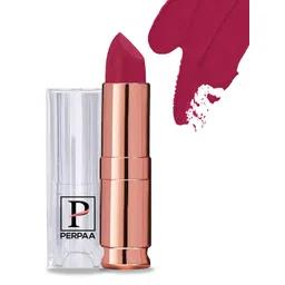 PERPAA Antique Velvet Matte Lipstick with Vitamin E & Shea Butter - Reddish Magenta 84-picture-27