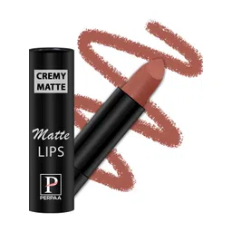 PERPAA Long Lasting & Waterproof Creamy Matte Lipstick With Vitamin E 3.5g - Caramel 62-picture-39