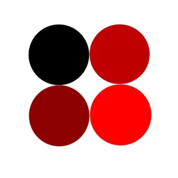 PERPAA Set of 16 Premium Velvet Sticker Kumkum Bindi Flaps - Red + Maroon + Burgundy + Black image 4