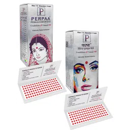 PERPAA Set of 2 Red Velvet Kumkum Bindi Box with 15 Flaps Each - Size 7.5-image-27