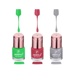 PERPAA Set of 3 Quick-Drying Long-Lasting Gel Based Nail Polishes - 6 ml Each-picture-14