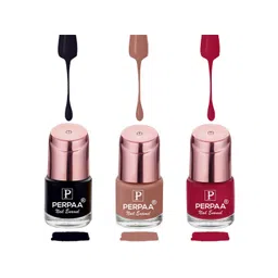 PERPAA Set of 3 Quick-Drying Long-Lasting Gel Based Nail Polishes - 6 ml Each-picture-23