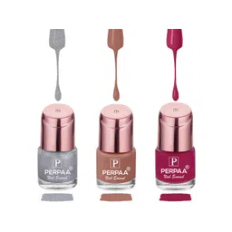 PERPAA Set of 3 Quick-Drying Long-Lasting Gel Based Nail Polishes - 6 ml Each-picture-17