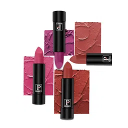 PERPAA Set of 4 Long Lasting Smooth Texture Cremy Matte Lipstick - Shade 55-58-60-73-picture-40