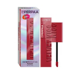 PERPAA Velvet Kiss Stay Matte Waterproof Liquid Lipstick - 3.5 ml - Red 01-picture-15