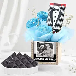 Personalised Gift with Chocolate Flowers N Organiser-picture-13