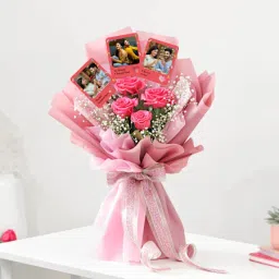 Personalized Anniversary Magnets With Blooms-picture-21