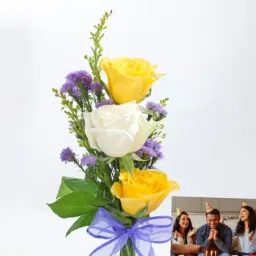 Personalized Blooms And Treat Birthday Combo image 5
