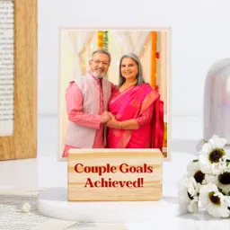 Personalized Couple Goals Achieved Photo Stand-picture-16