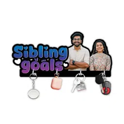 Personalized Sibling Goals Rakhi Key Holder-picture-14