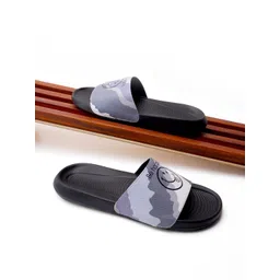 PERY PAO Men Printed Flip Flops Sliders-picture-14