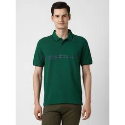 Peter England Casuals Men Colourblocked Polo Collar Pockets T-shirt-picture-44