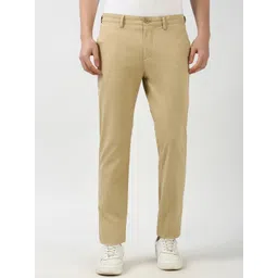 Peter England Casuals Men Cotton Super Slim Fit Trousers-picture-36