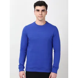 Peter England Casuals Men Crew Neck Pullover Sweatshirt-picture-27