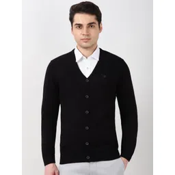 Peter England Casuals Men Front-Open Sweaters-picture-17