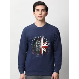 Peter England Casuals Men Graphic Printed Crew Neck Sweatshirt-picture-19