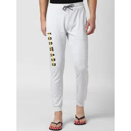 Peter England Casuals Men Grey Solid Joggers-picture-33