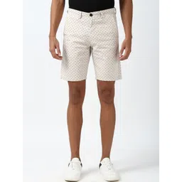 Peter England Casuals Men Printed Mid-Rise Shorts-picture-22