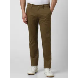 Peter England Casuals Men Printed Super Slim Fit Trousers-picture-35