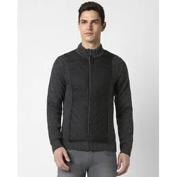 peter england casuals Men Quilted Regular Fit Puffer Jacket-picture-13