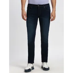 Peter England Casuals Men Regular Fit Mid-Rise Light Fade Jeans-picture-30