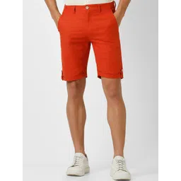Peter England Casuals Men Regular Fit Mid-Rise Regular Short-picture-37