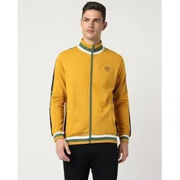 peter england casuals Men Regular Fit Zip-Front Sweatshirt-picture-13