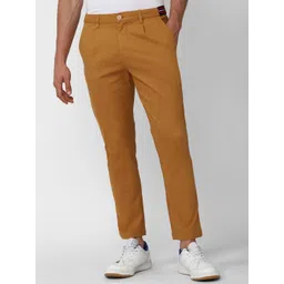 Peter England Casuals Men Slim Fit Chinos Trousers-picture-38