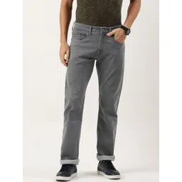 Peter England Casuals Men Slim Fit Heavy Fade Jeans-picture-20