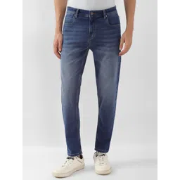 Peter England Casuals Men Slim Fit Heavy Fade Jeans-picture-14